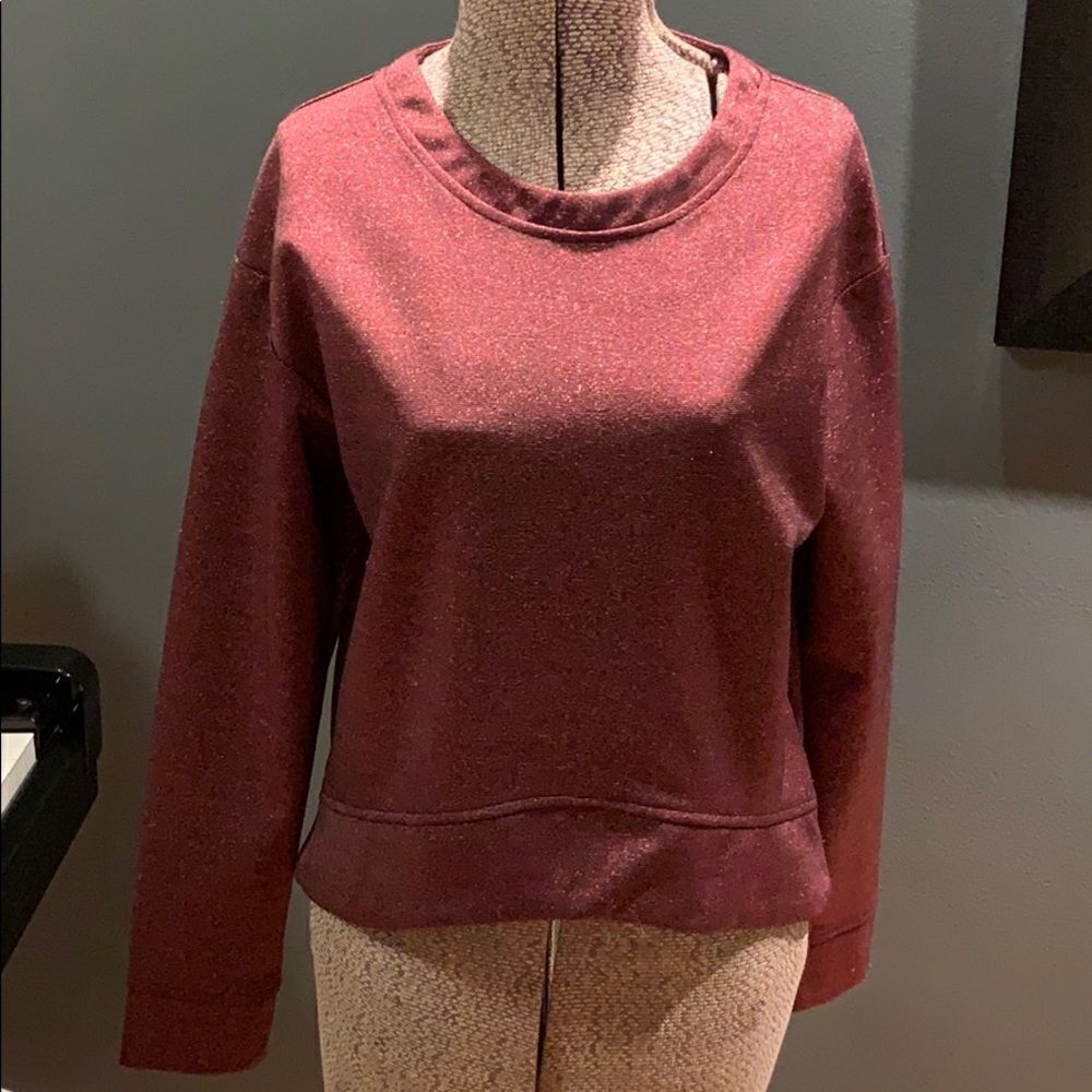 I heart Rondon glitter red sweatshirt, small